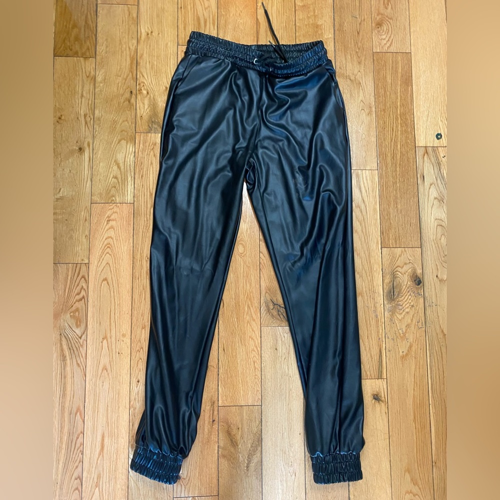 Black joggers
